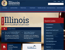 Tablet Screenshot of illinoissecondcircuit.info